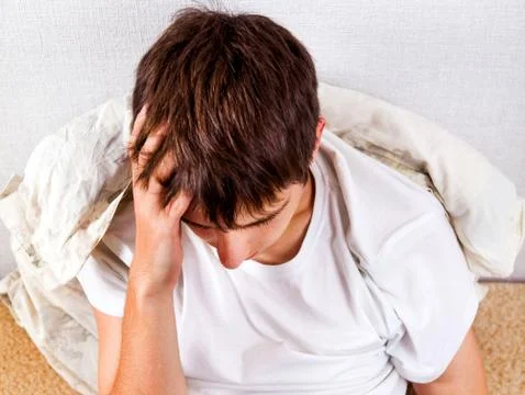 Sad Young Man Stock Photos