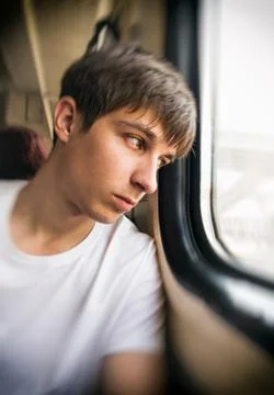 Sad Young Man Stock Photos