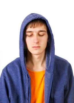 Sad Young Man Stock-Fotos
