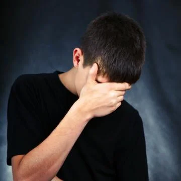 Sad Young Man Stock Photos