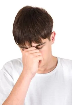 Sad Young Man Stock Photos