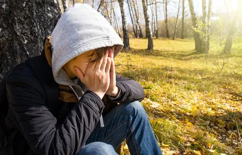Sad Young Man Stock Photos
