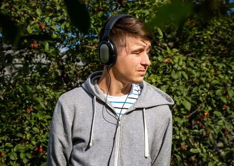 Sad Young Man Stock Photos