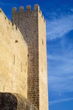 Sadaba castle Stock Photos