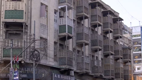Saddar Old Building Karachi View Stock Footage 170123059