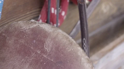 A saddle Stock Footage 119920249