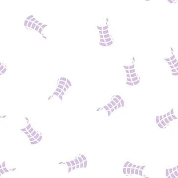 Saddle shape of universe glyph vector seamless pattern Illustrazione stock