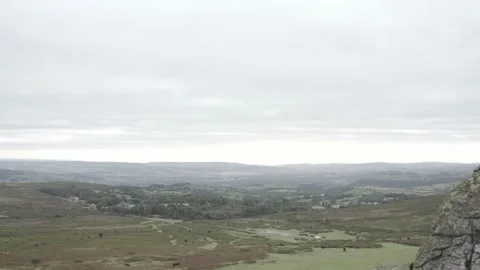 Saddle Tor Dartmoor Devon Stock Footage 146842013