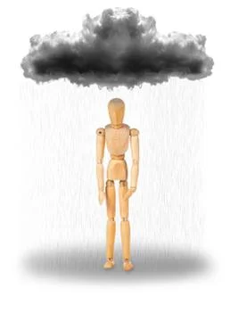 Sadness cloud Stock Photos