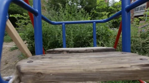 Sadness playground Video stock 70355123