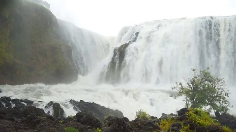 Sae Pong Lai waterfall Stock Footage 83972101
