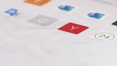 Safari application opening by Apple Pencil on the iPad screen. Berlin, Germany Stock Footage 232377284