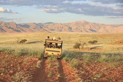 Safari  in Namibia Stock Photos