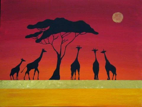 Safari Foto stock