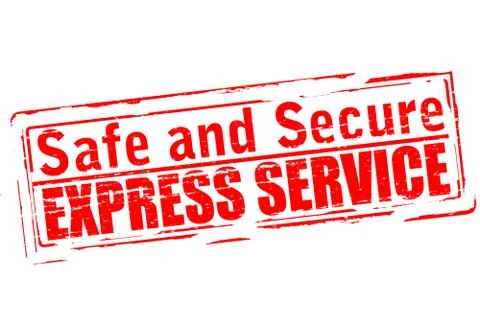 Safe and secure Stock Illustration
