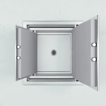 Safe in another one Stock Illustration