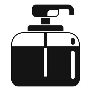 Safe antiseptic icon, simple style Stock Illustration