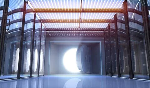 Safe in the Bank Stock Illustration