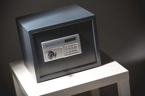 Safe on black background 写真素材