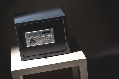 Safe on black background Stock Photos