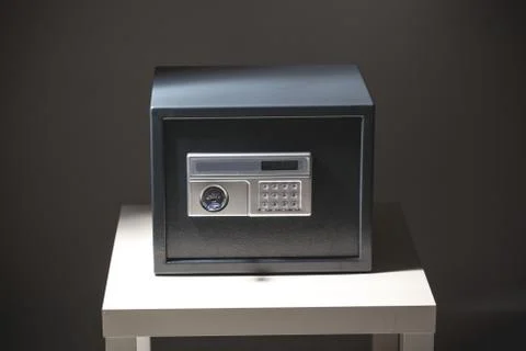 Safe on black background Stock Photos