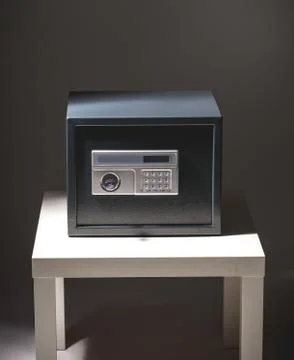 Safe on black background Stock Photos