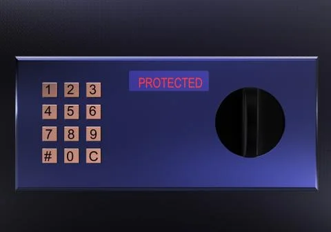 Safe box イラスト素材