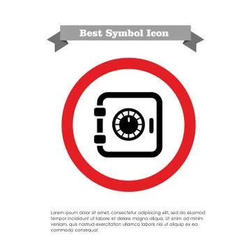 Safe box Stock-Illustration