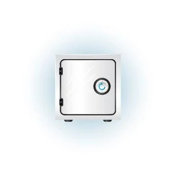 Safe Box 库存插图