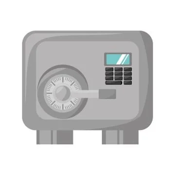 Safe box isolated icon イラスト素材