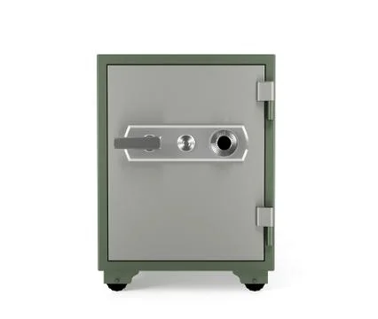 Safe box isolated Stock Illustration