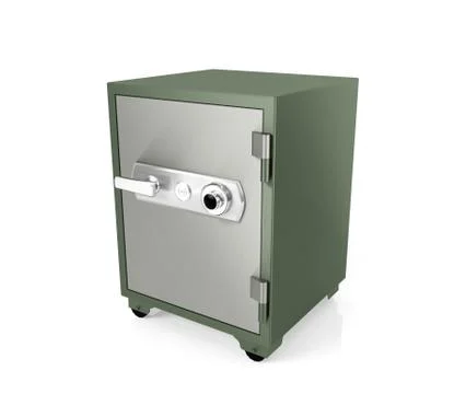 Safe box isolated Stock Illustration