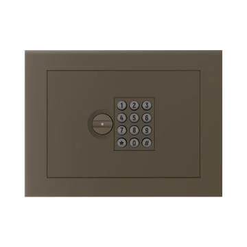 Safe box for money. 库存插图