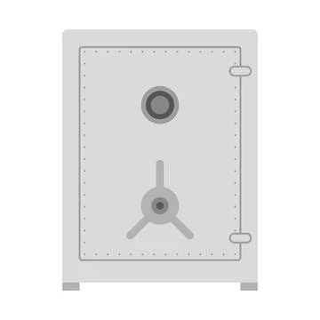 Safe box money Stock Illustration