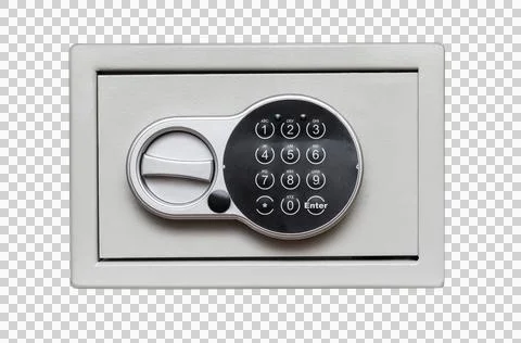 Safe box with numeric keypad Stock Photos