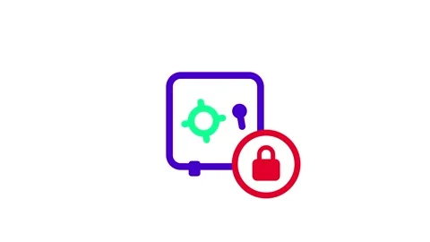 Safe Box Security Stock Footage 334343093