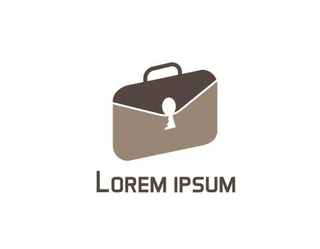 Safe case logo Stock Illustration