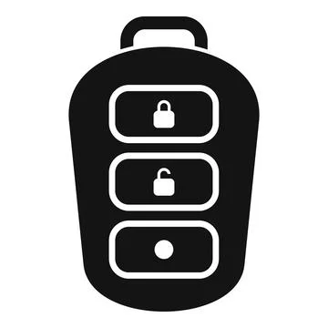 Safe chip control icon simple vector. Transport control 스톡 일러스트
