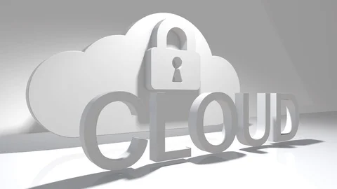 Safe cloud computing internet of things IoT online storage technology Video stock 87437141