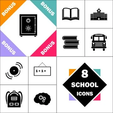 Safe computer symbol Stock Illustration