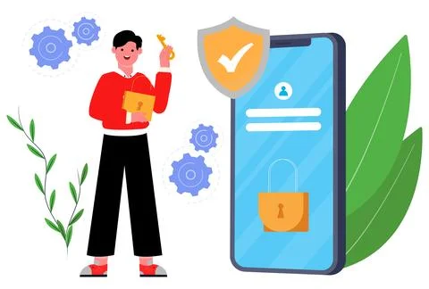 Safe Concept Illustration Stock Illustration