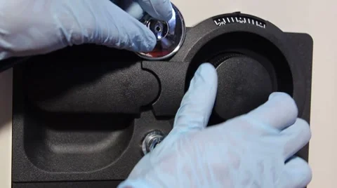 Safe Crack to Stack of Hard Drives Stock Footage 8828048