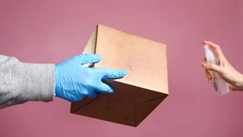 Safe delivery. Stock Footage 129036994