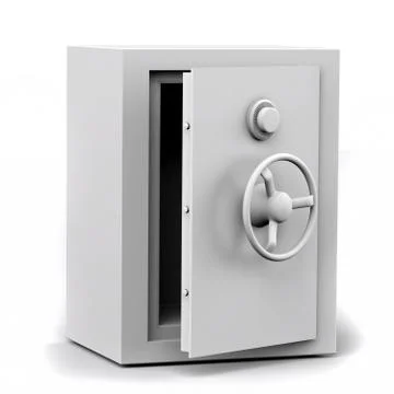 Safe deposit box Stock Illustration