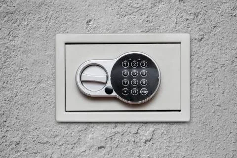 Safe deposit box Stock Photos