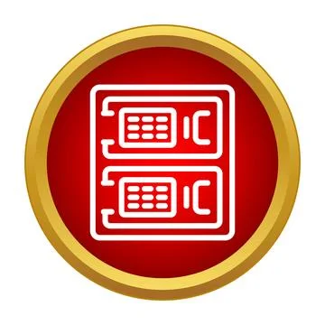 Safe deposit boxes providing secure storage and protection Stock Illustration