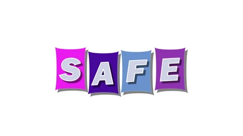 Safe describes something that is secure and protected from harm or risk. Stock Footage 306295414
