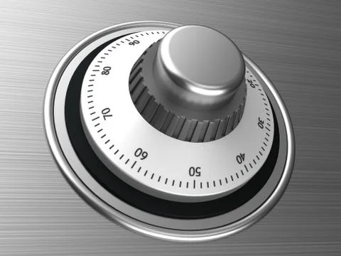 Safe dial 스톡 일러스트