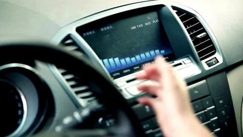 Safe driving concept. Cropped shot of man with his hands on steering wheel in Stock-Footage 336267688