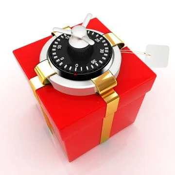 Safe - gift safe - gift Copyright: xZoonar.com/SergiixSvyerchkovx 5962192  Stock Photos